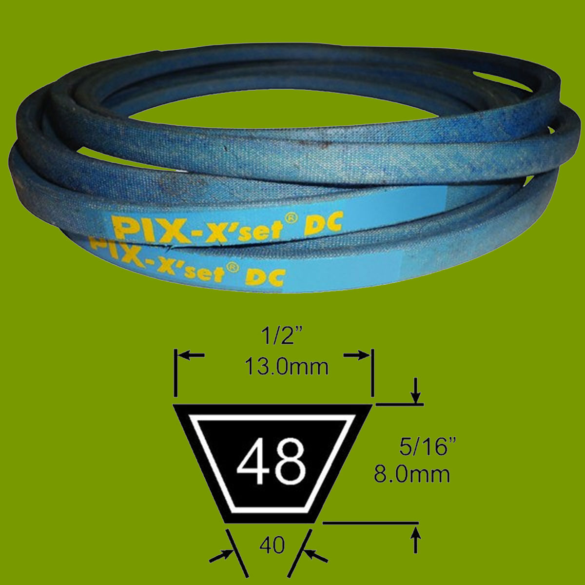 (image for) True Blue Belt 1/2 X 76 - D28030, A74K